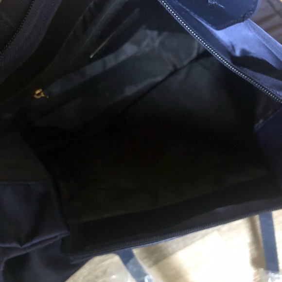 Tory Burch Large Ella Tote in Navy. NWT - Picture 3 of 7